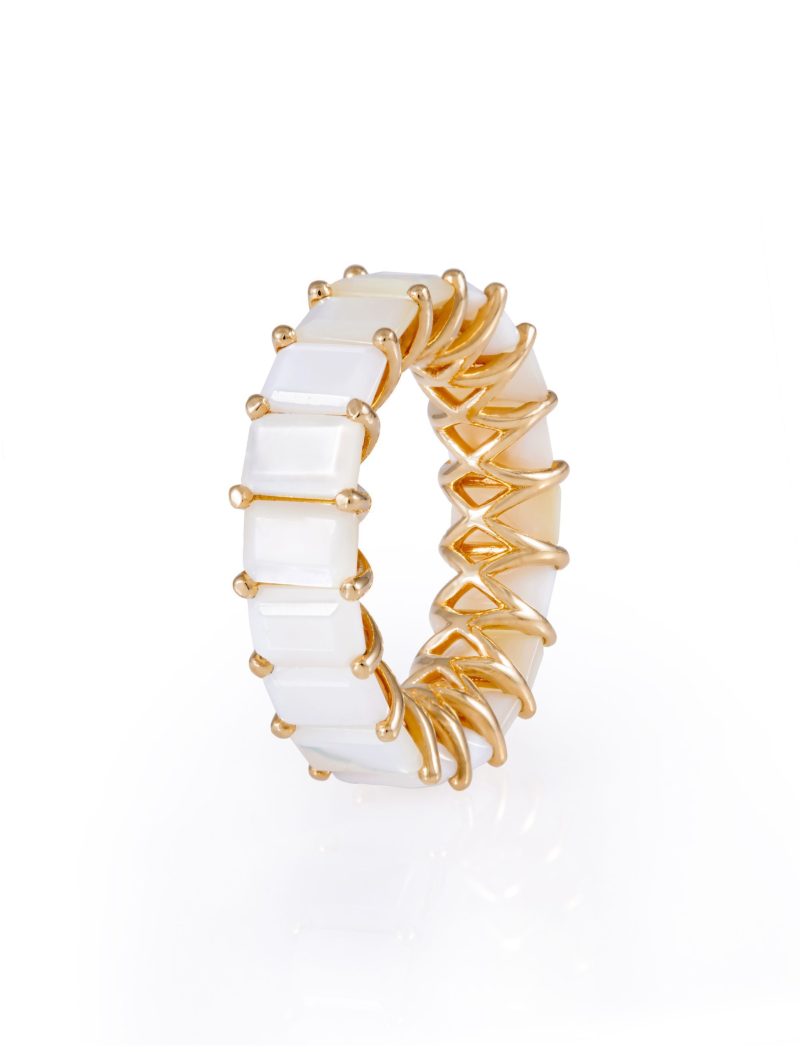 L'atelier Nawbar Duo Squares Band – White