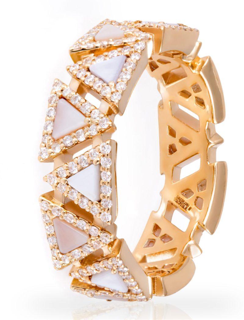 L'atelier Nawbar Duo Triangle Geometric Ring