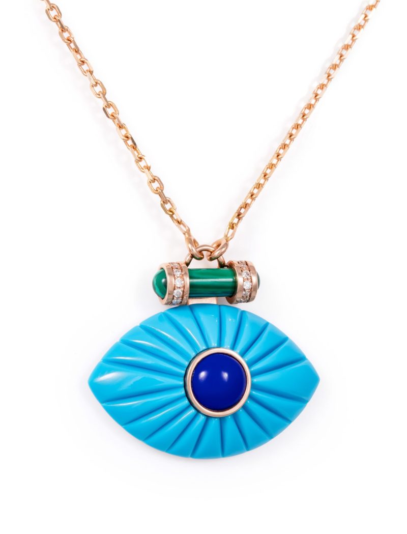 L'atelier Nawbar Eye In The Sky Amulet Pendant