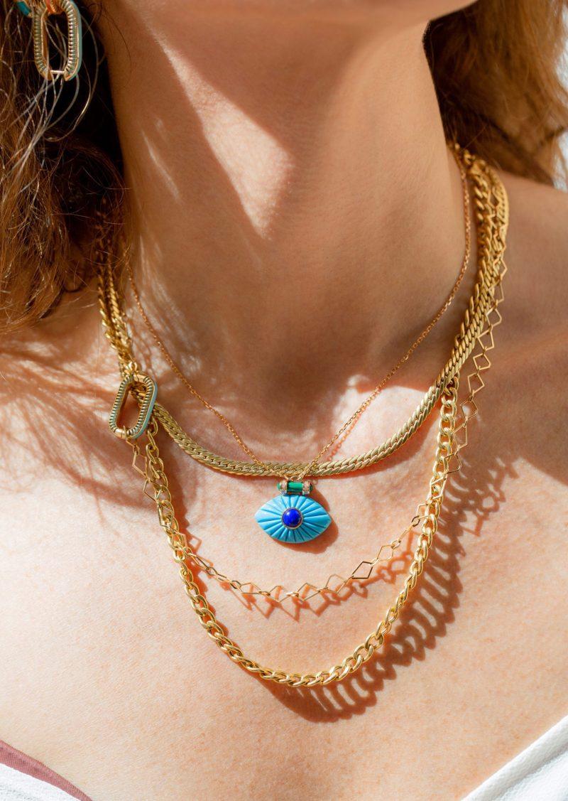 l'atelier nawbar Eye in the Sky Amulet Pendant