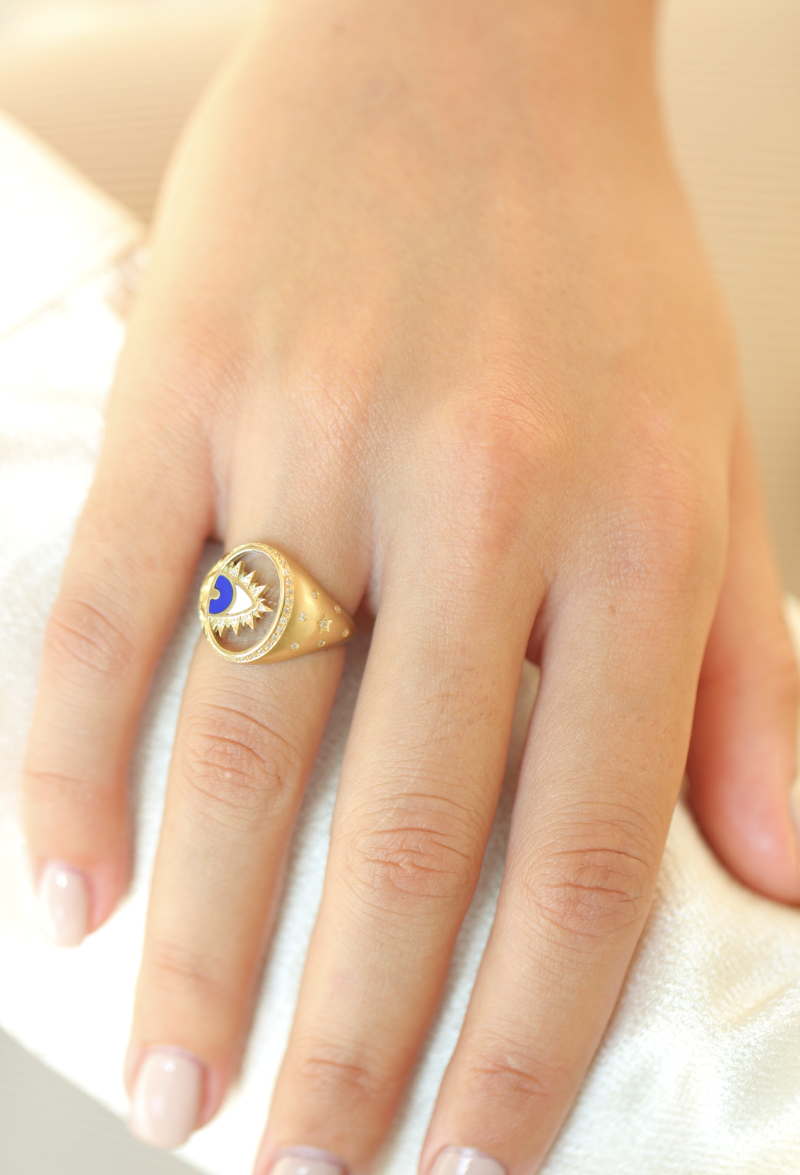 l'atelier nawbar Eye On Biladi Ring