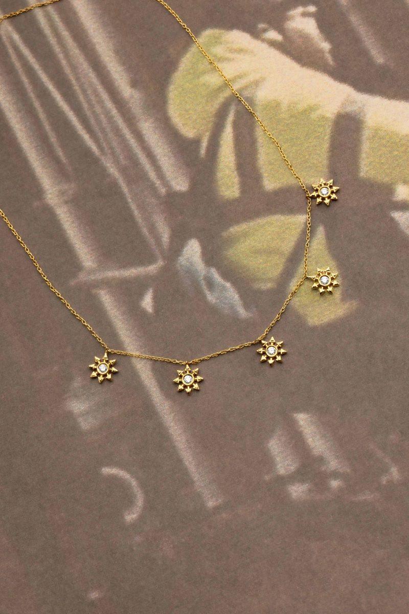 L'atelier Nawbar Five Star Seed Diamond Necklace