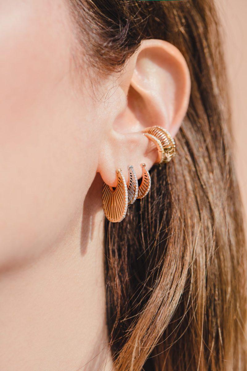 l'atelier nawbar Flat Ray Hoops