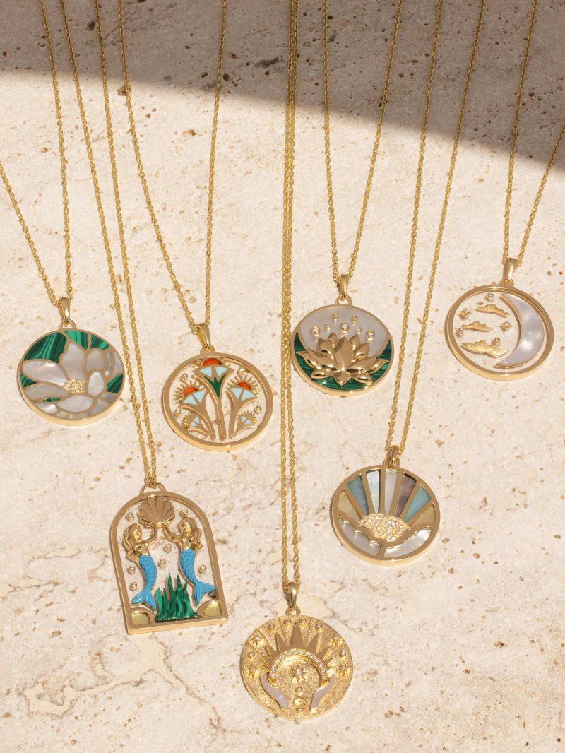 l'atelier nawbar Flower of Life Necklace