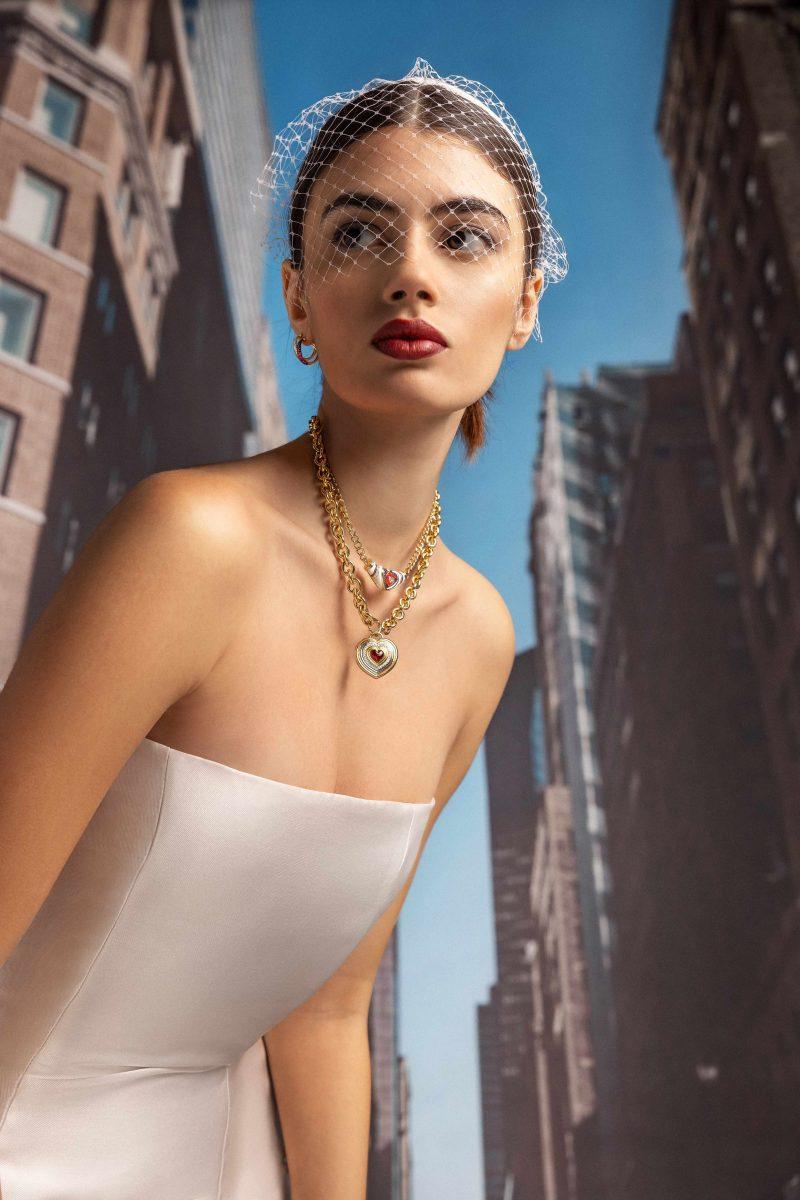 L'atelier Nawbar Heart Medallion Pendant