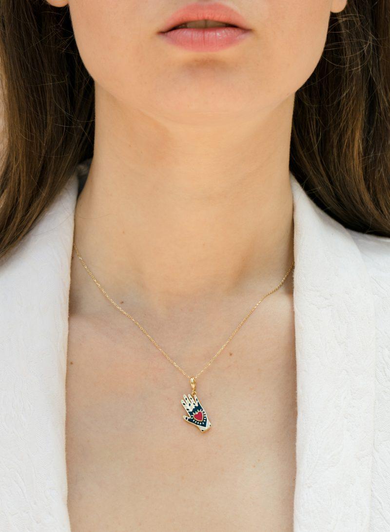 l'atelier nawbar Heart On a Sleeve Pendant