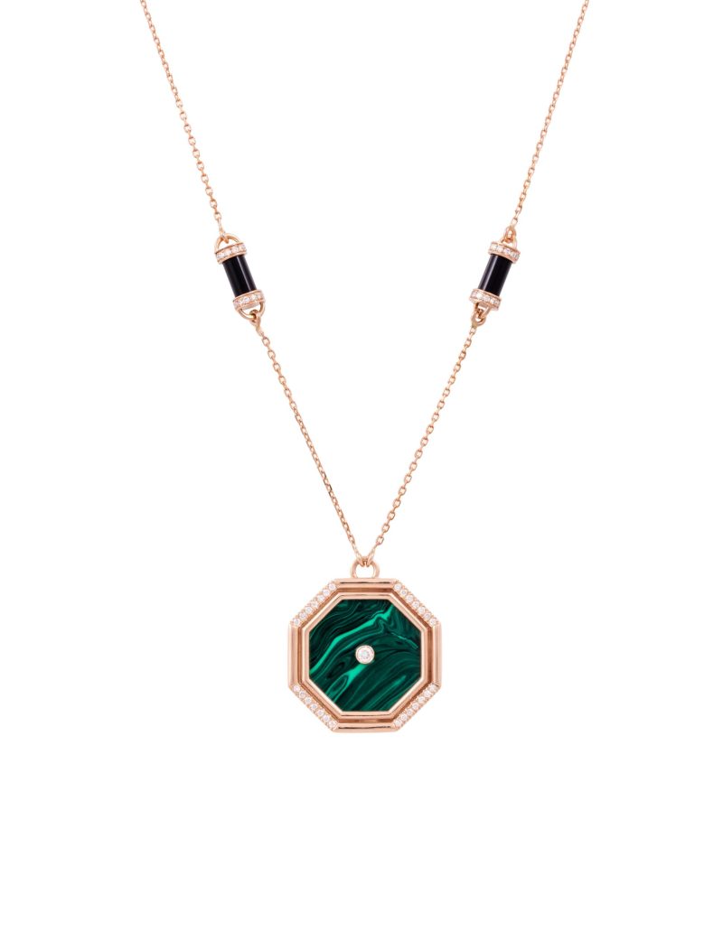 L'atelier Nawbar Hexagon Amulet Necklace