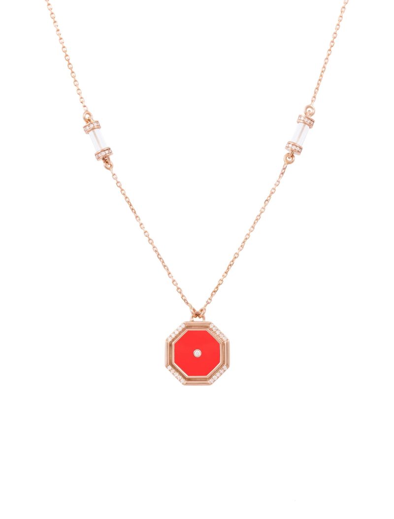 L'atelier Nawbar Hexagon Amulet Necklace – Small
