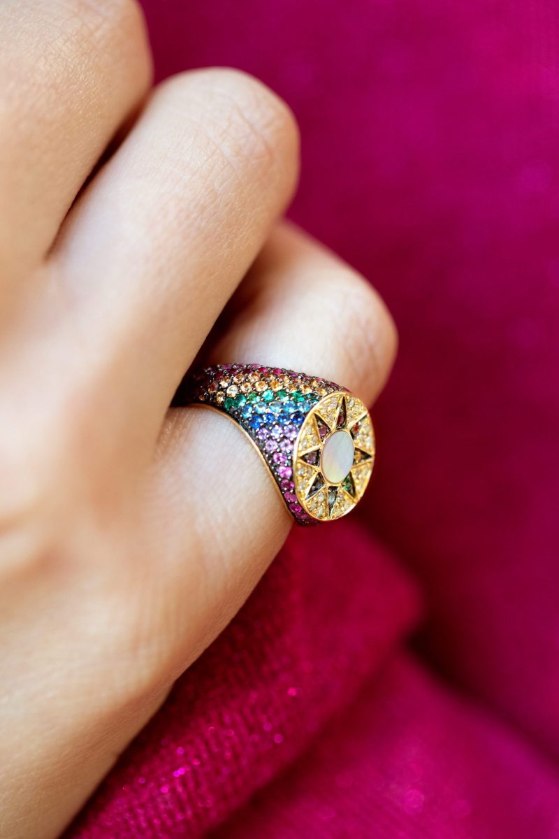 L'atelier Nawbar Ibiza Rainbow Ring