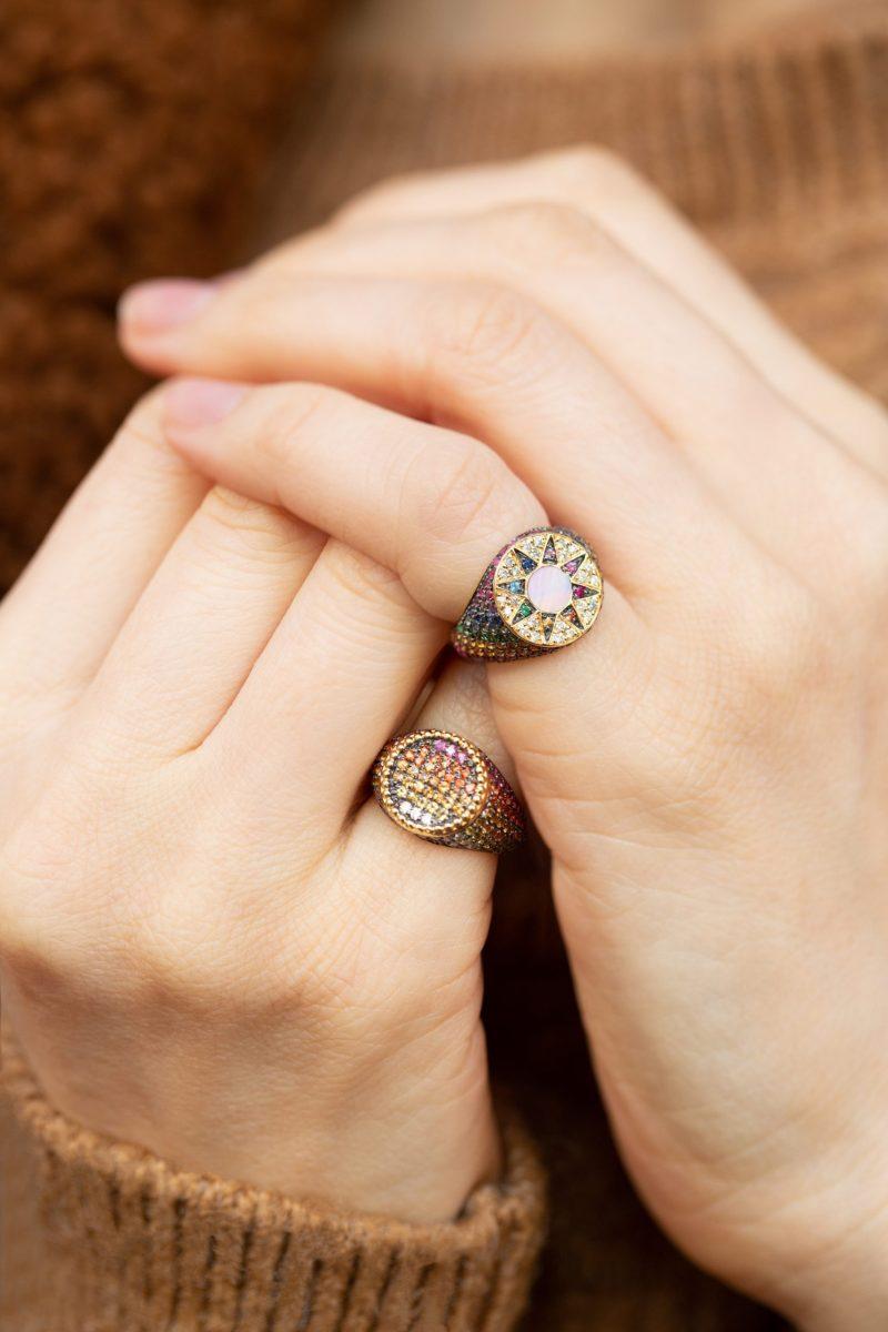 L'atelier Nawbar Ibiza Rainbow Ring