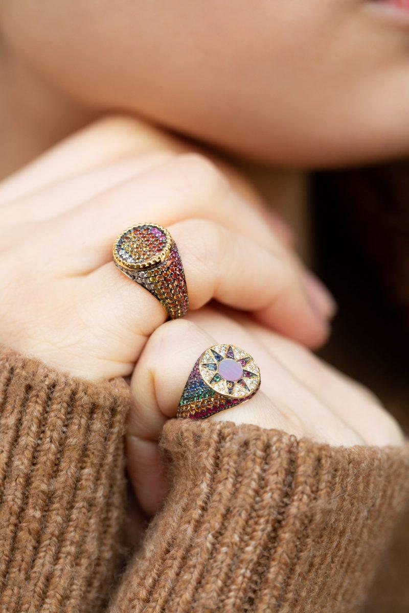 L'atelier Nawbar Ibiza Rainbow Ring