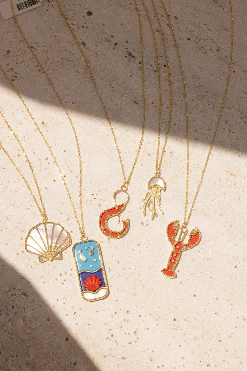 l'atelier nawbar Jelly Fish Necklace