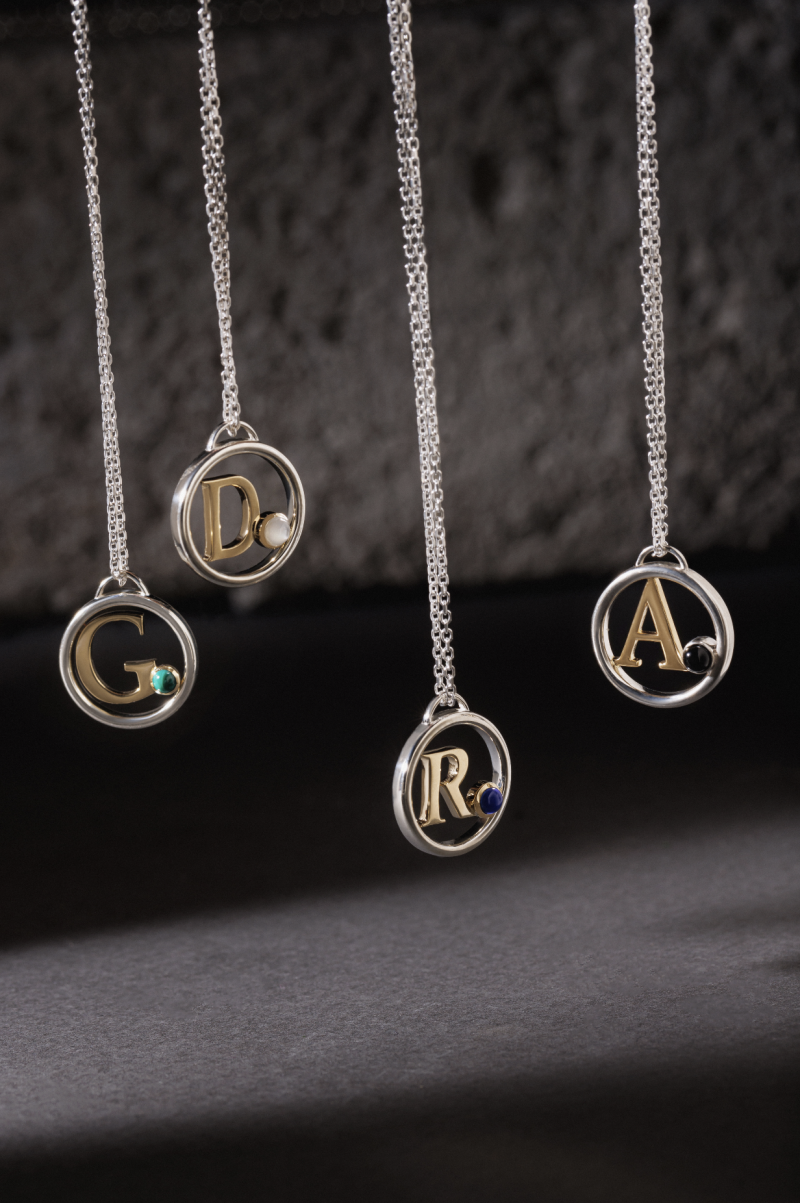 l'atelier nawbar Letter G Necklace