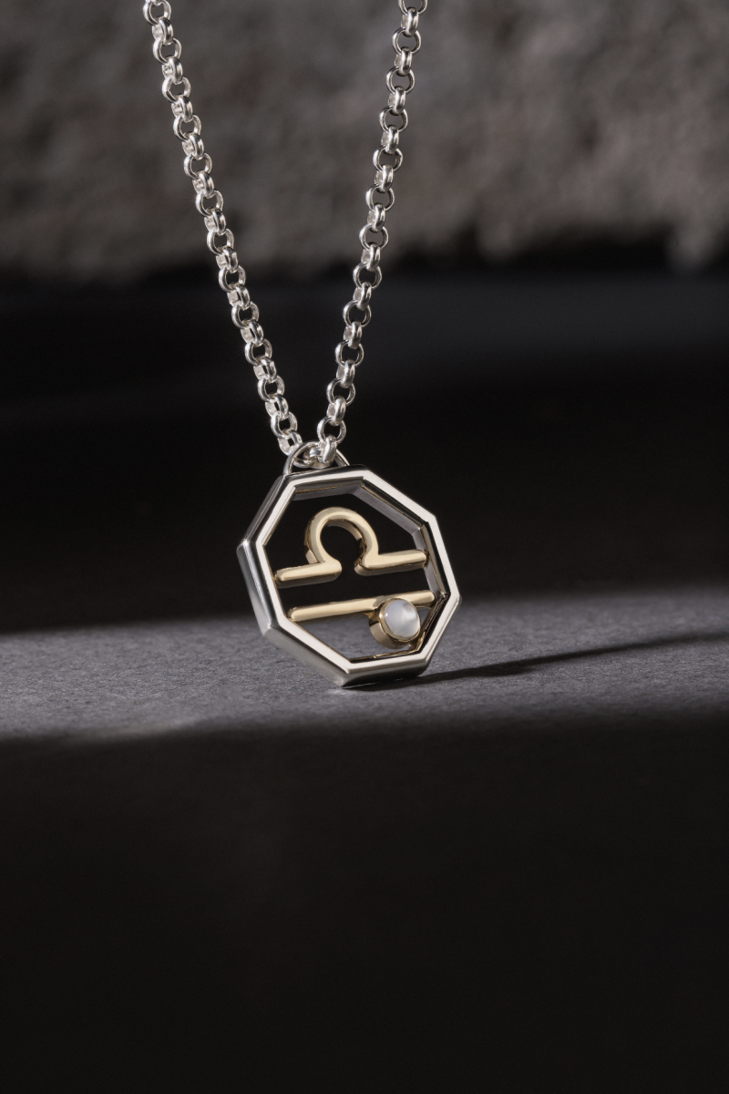 l'atelier nawbar Libra Horoscope Necklace
