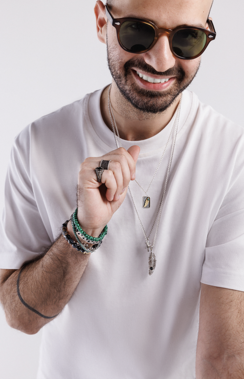 l'atelier nawbar Lucky Feather Necklace