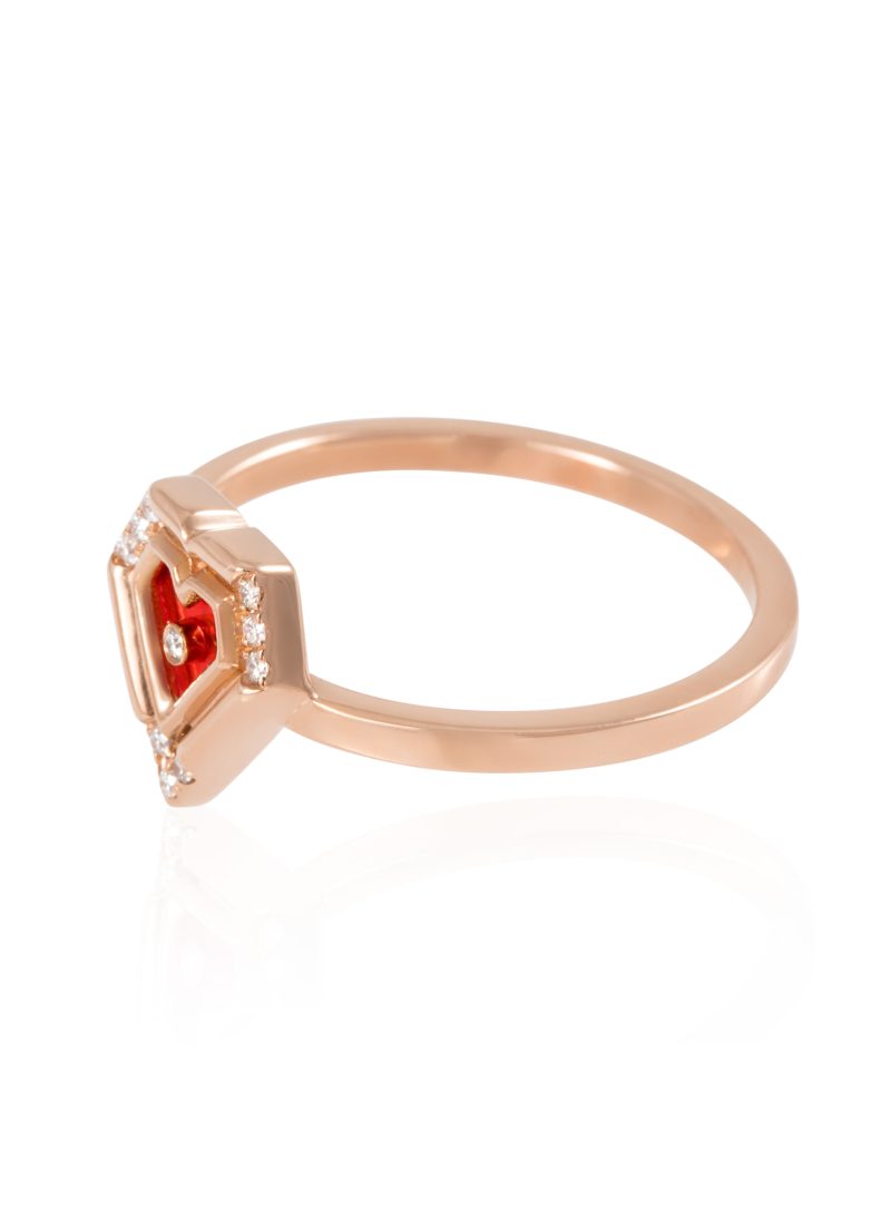 L'atelier Nawbar Mini Heart Ring