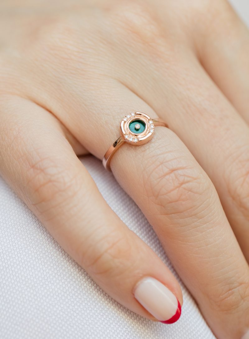 l'atelier nawbar Mini Round Ring