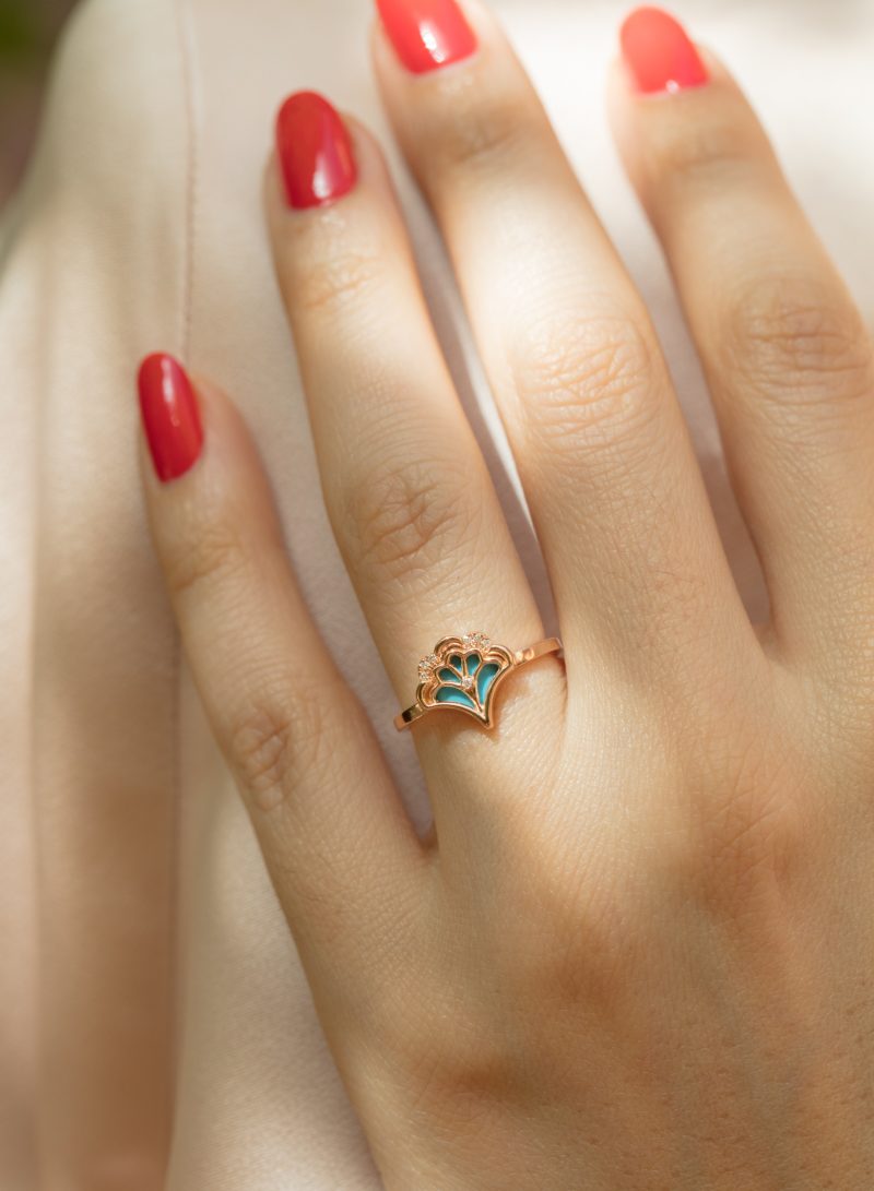 l'atelier nawbar Mini Shell Ring