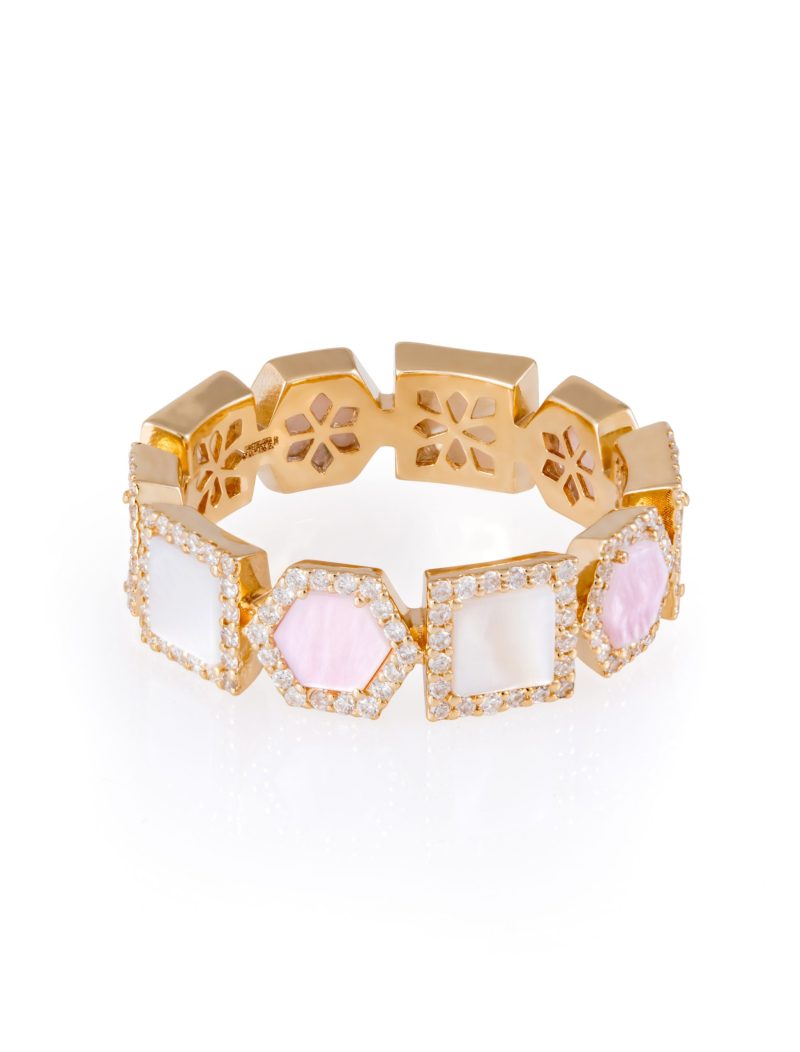 L'atelier Nawbar Mix Geometric Ring