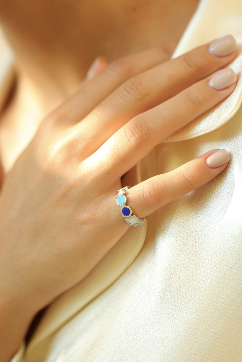 l'atelier nawbar Mix Geometric Ring