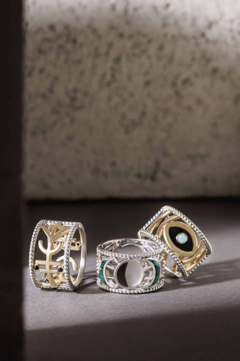 L'atelier Nawbar Moon Circulation Ring