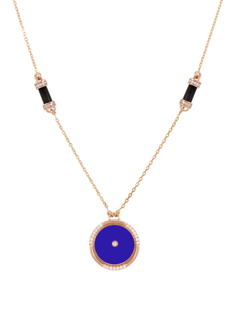 L'atelier Nawbar Round Amulet Necklace