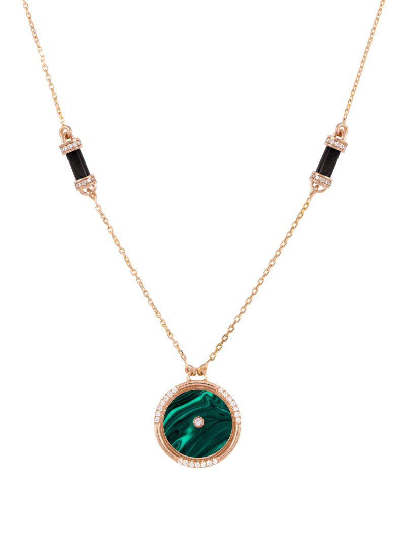 L'atelier Nawbar Round Amulet Necklace