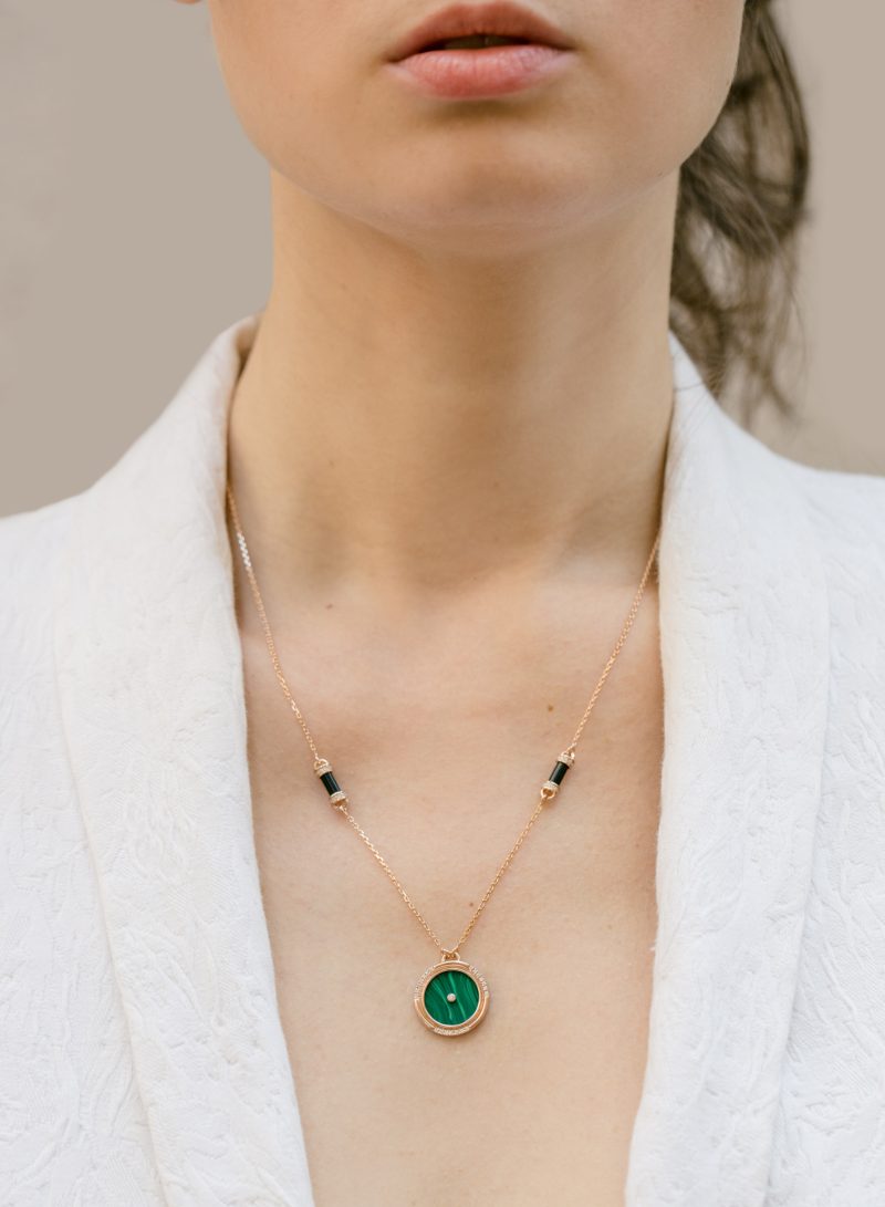 l'atelier nawbar Round Amulet Necklace – Small