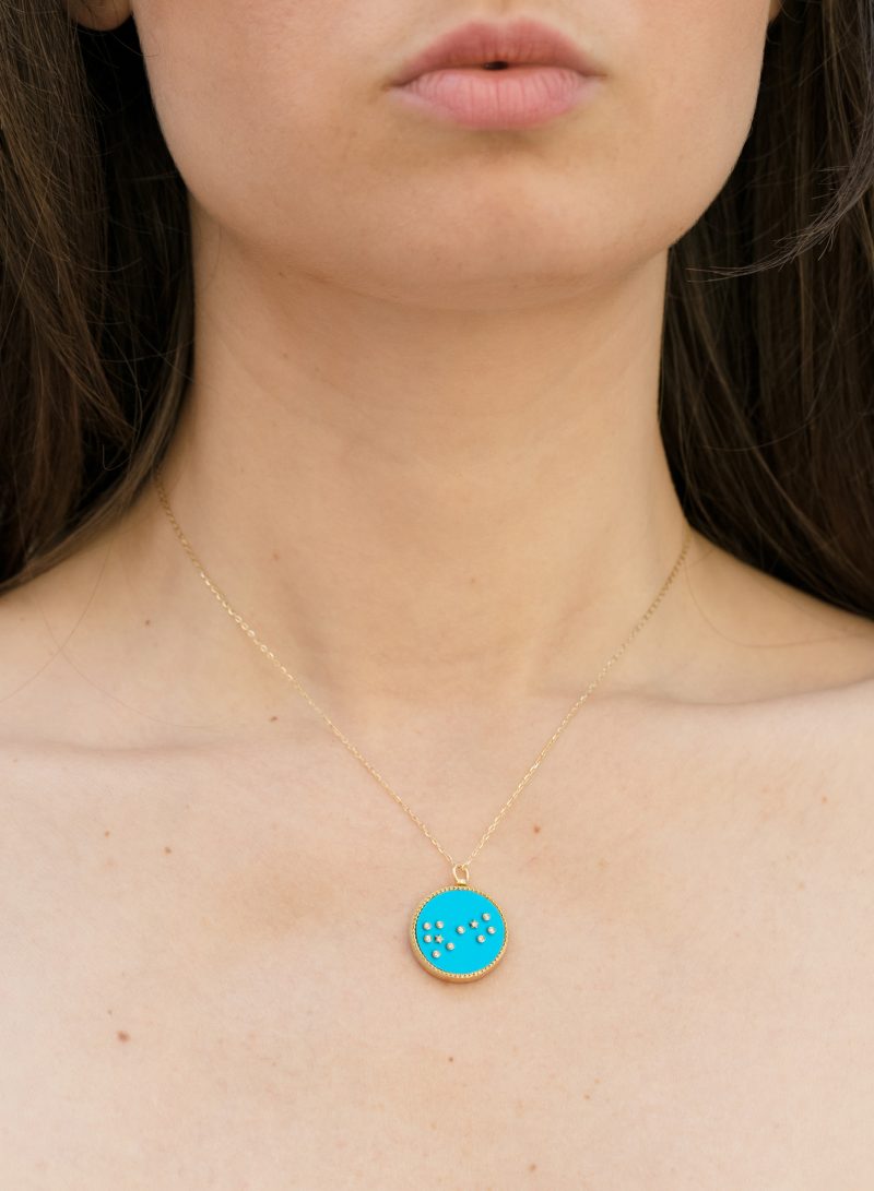 L'atelier Nawbar Scorpio Horoscope Pendant