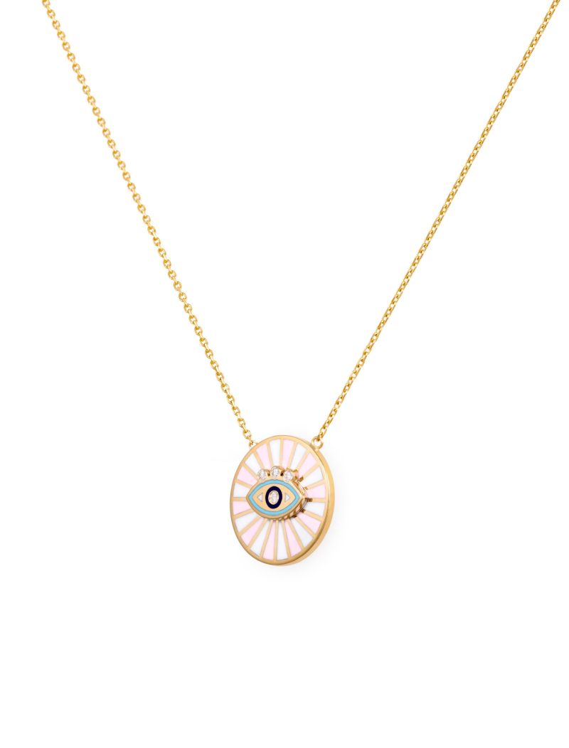 L'atelier Nawbar Spiral Eye Necklace