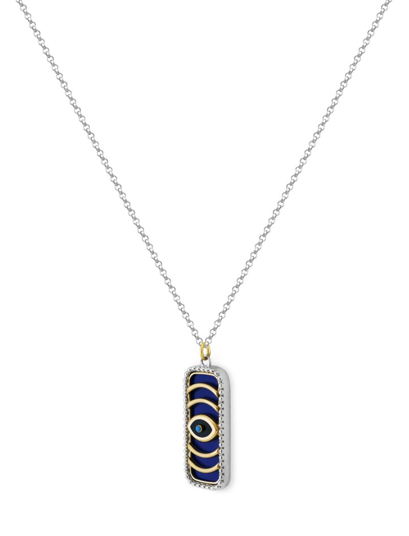 L'atelier Nawbar Spiral Eye Necklace – Gold