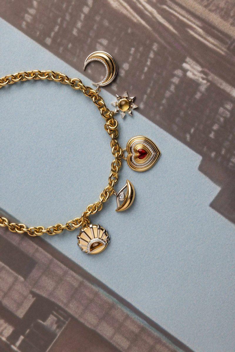 l'atelier nawbar Statement Bloop Moon Pendant