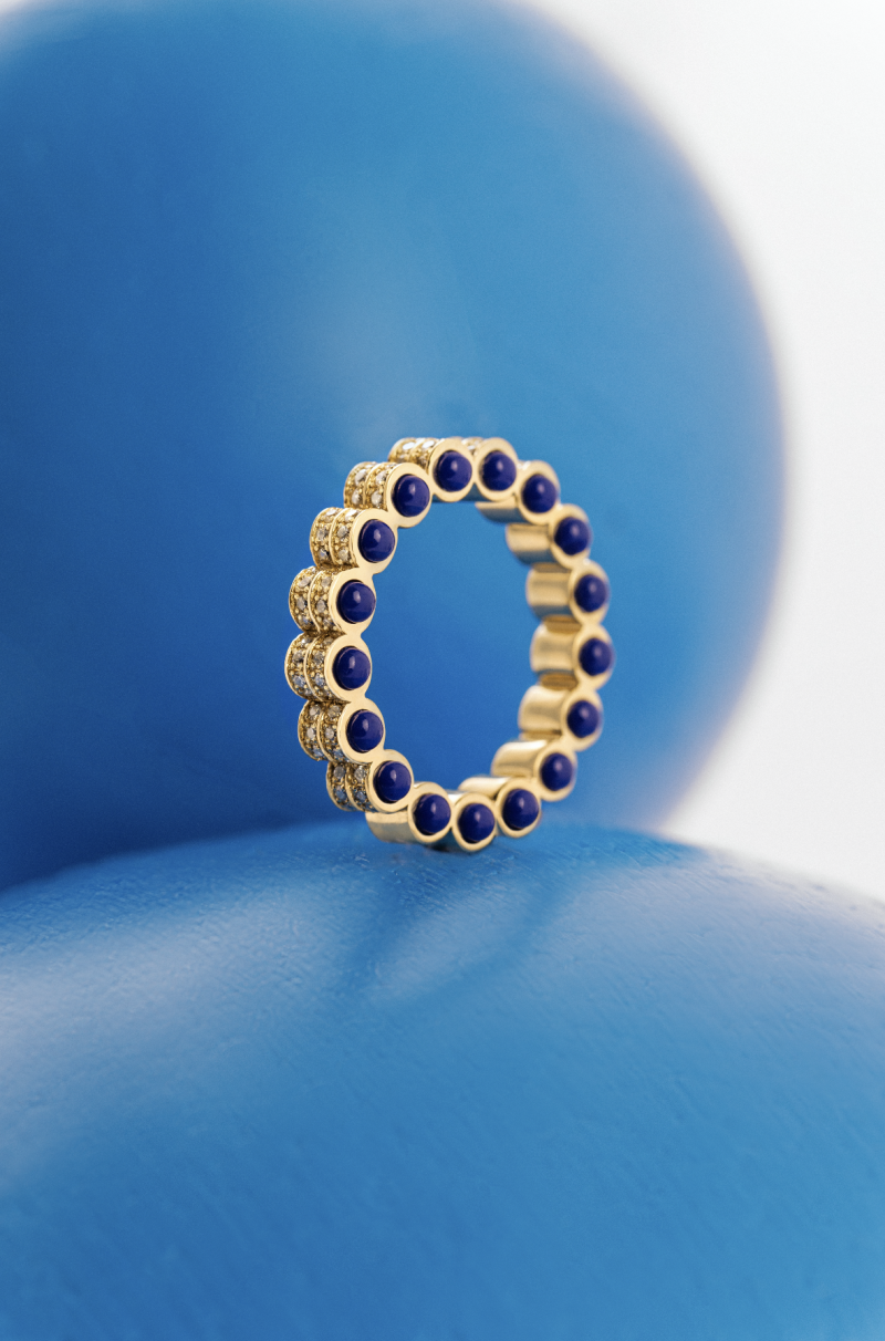 L'atelier Nawbar The Cobalt Ring – Size 2