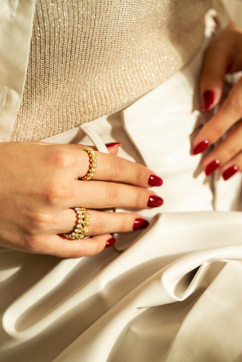 L'atelier Nawbar The Gold Atom Ring – Size 3