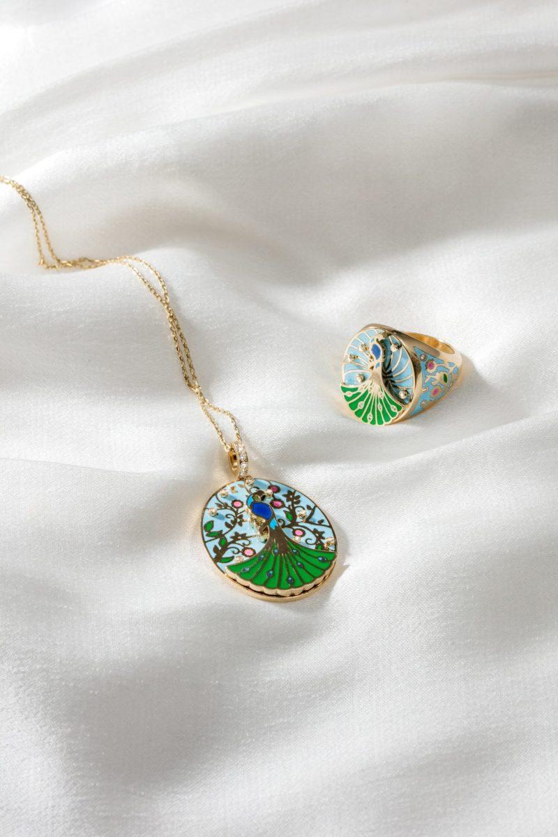 l'atelier nawbar The Wise Peacock Pendant – Small