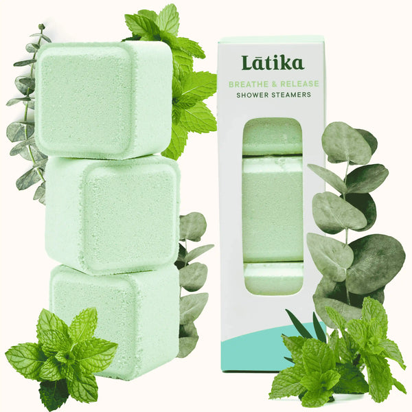Latika Aromatherapy Shower Steamers - Breathe & Release