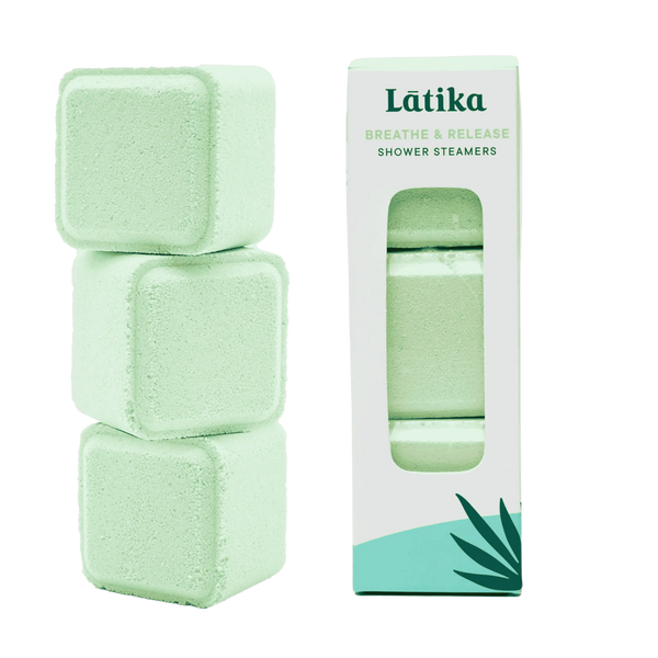 latika Aromatherapy Shower Steamers - Breathe & Release