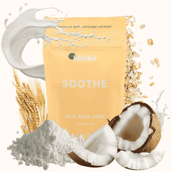Latika Fragrance Free - Oats And Coconut Milk Bath Soak - Soothe
