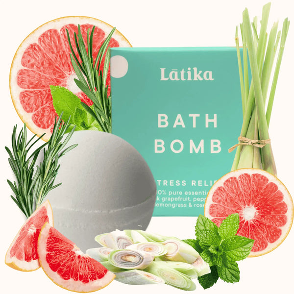 Latika Aromatherapy Bath Bomb - Stress Relief