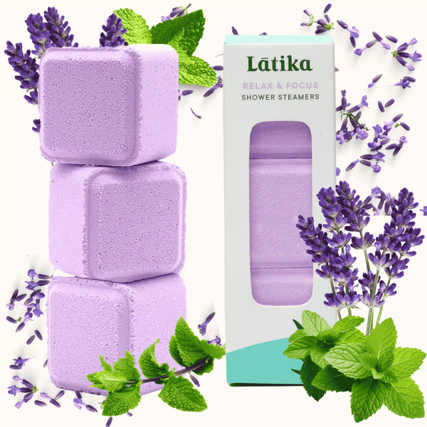 Latika Aromatherapy Shower Steamers - Relax & Focus