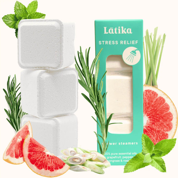 Latika Aromatherapy Shower Steamers - Stress Relief