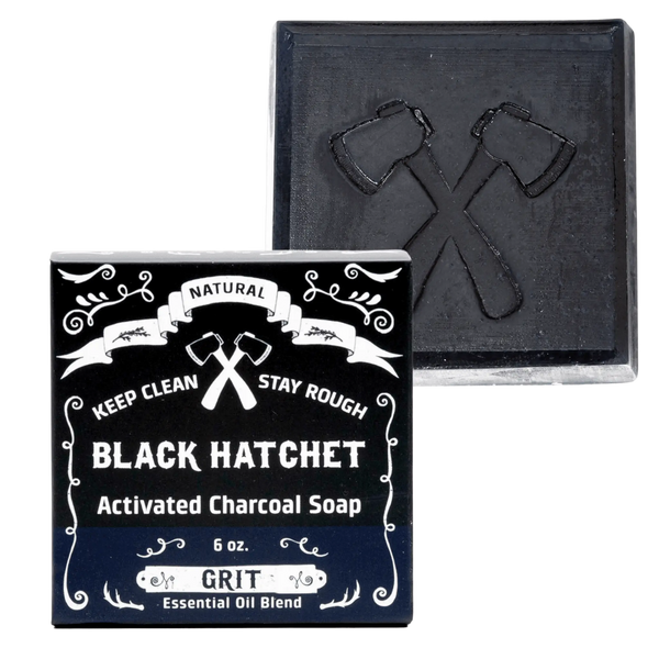 latika Black Hatchet - Activated Charcoal Bar Soap
