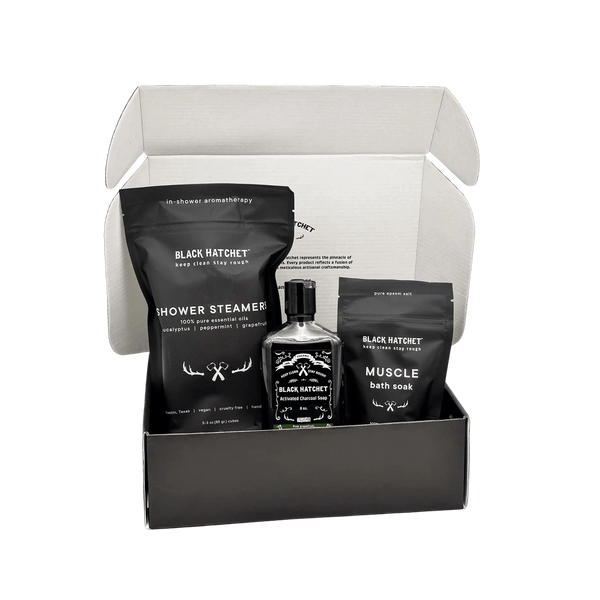 latika Black Hatchet - Men Gift Box