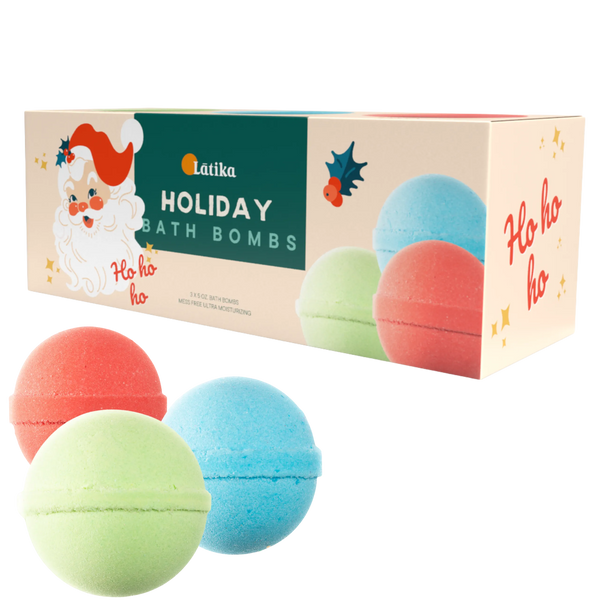 latika Christmas Bath Bomb Gift Box