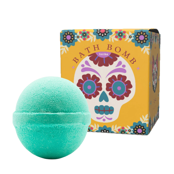 latika Day of the dead Bath Bomb