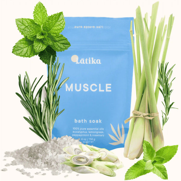 Latika Epsom Salt Bath Soak - Muscle