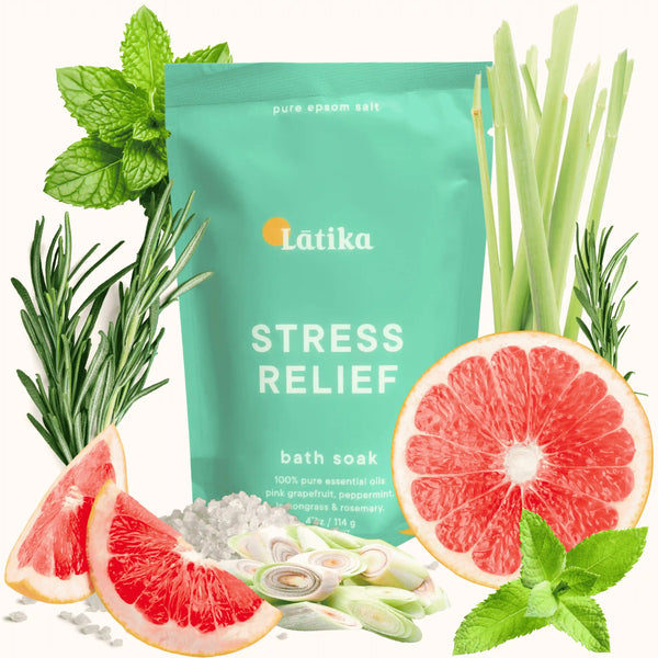 Latika Epsom Salt Bath Soak - Stress Relief