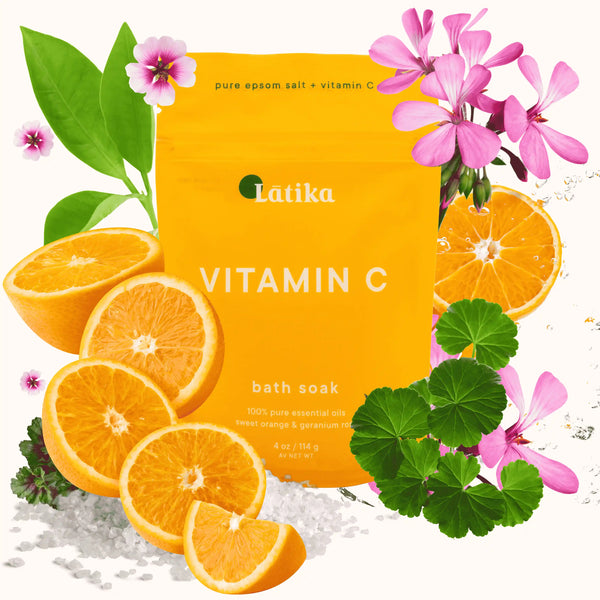 Latika Epsom Salt Bath Soak - Vitamin C