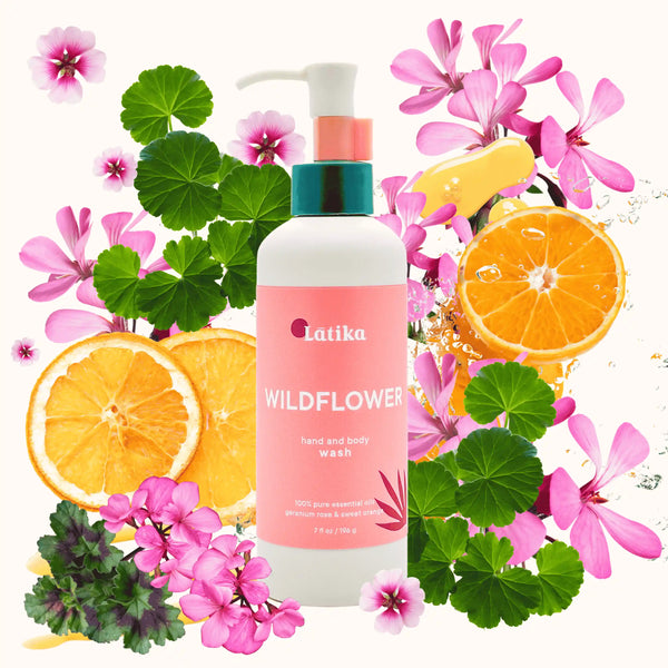 Latika Hand And Body Wash - Wildflower