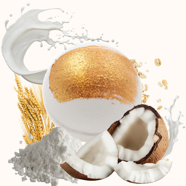Latika Oatmilk Fragrance Free Bath Bomb